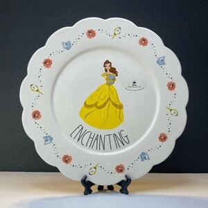Rae Dunn Beauty and the Beast Belle Enchanted Platter